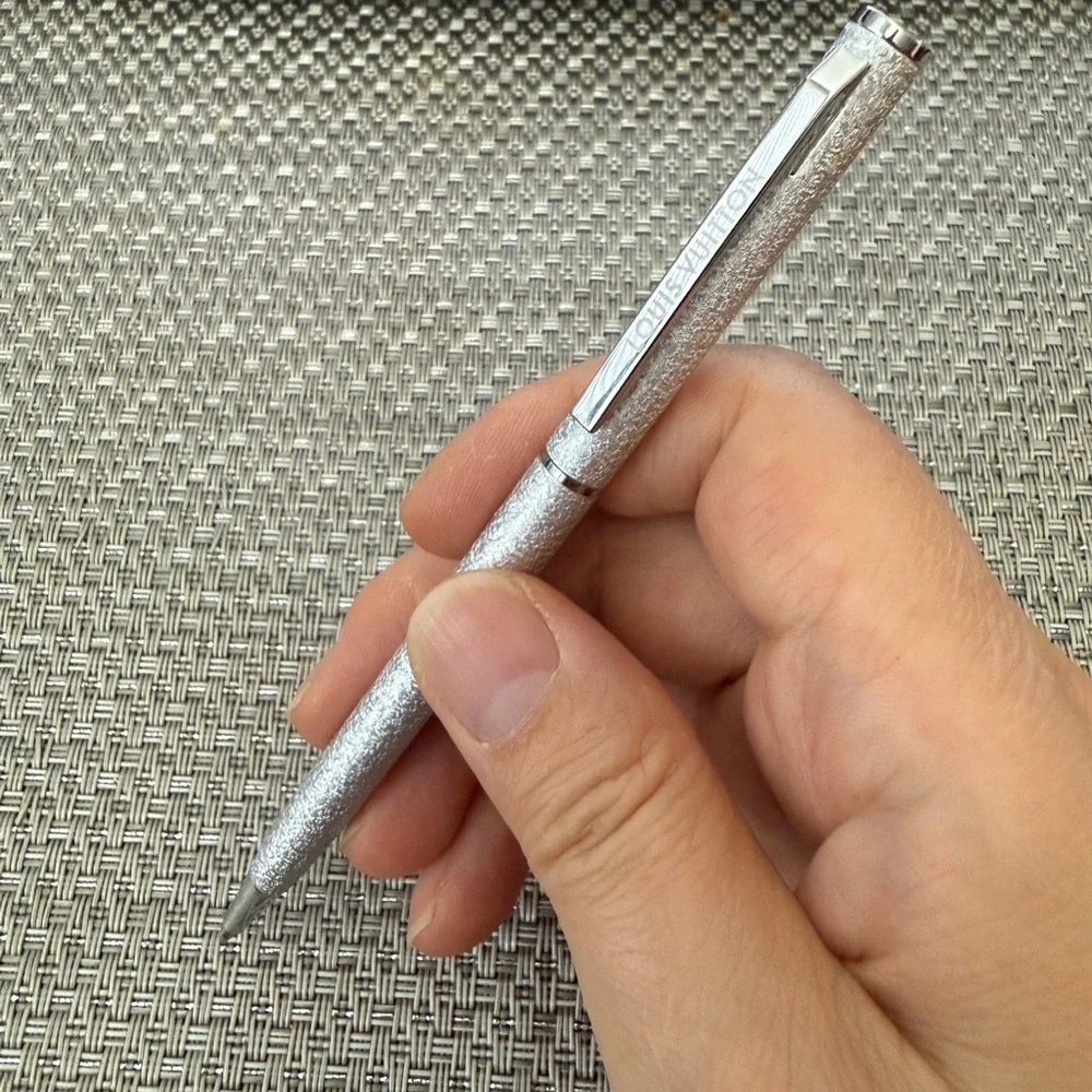 New metallic LOUIS VUITTON Ballpoint Pen(Gift with Purchase)
